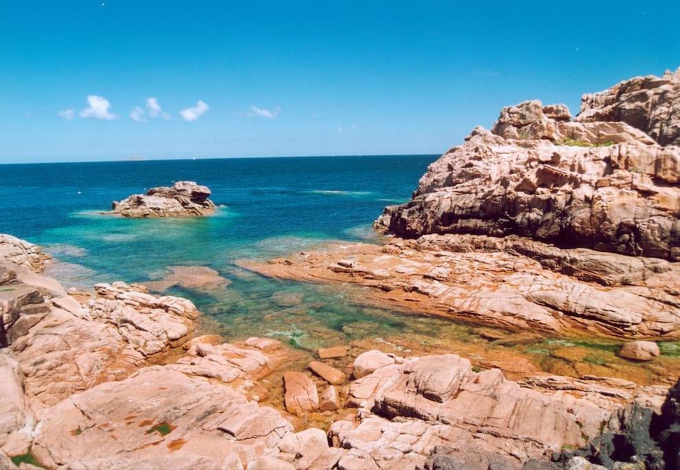 Maison - Villa Bord De Mer, Cote De Granit Rose Perros-Guirec Buitenkant foto